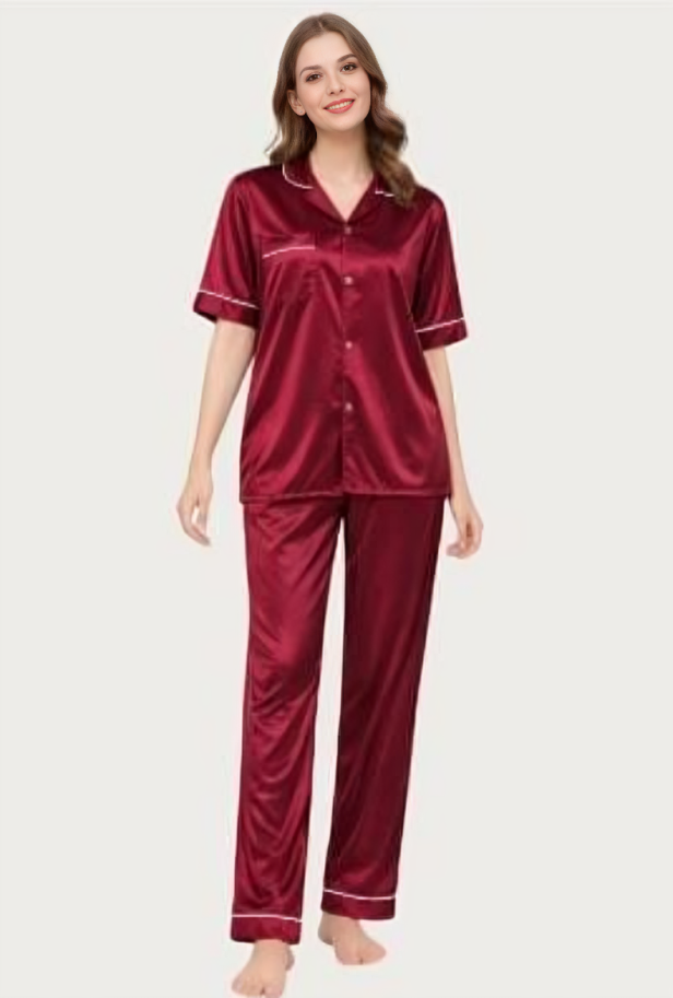2 Piece Silk PJS