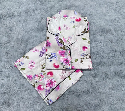 2-Piece Linen Night Suit