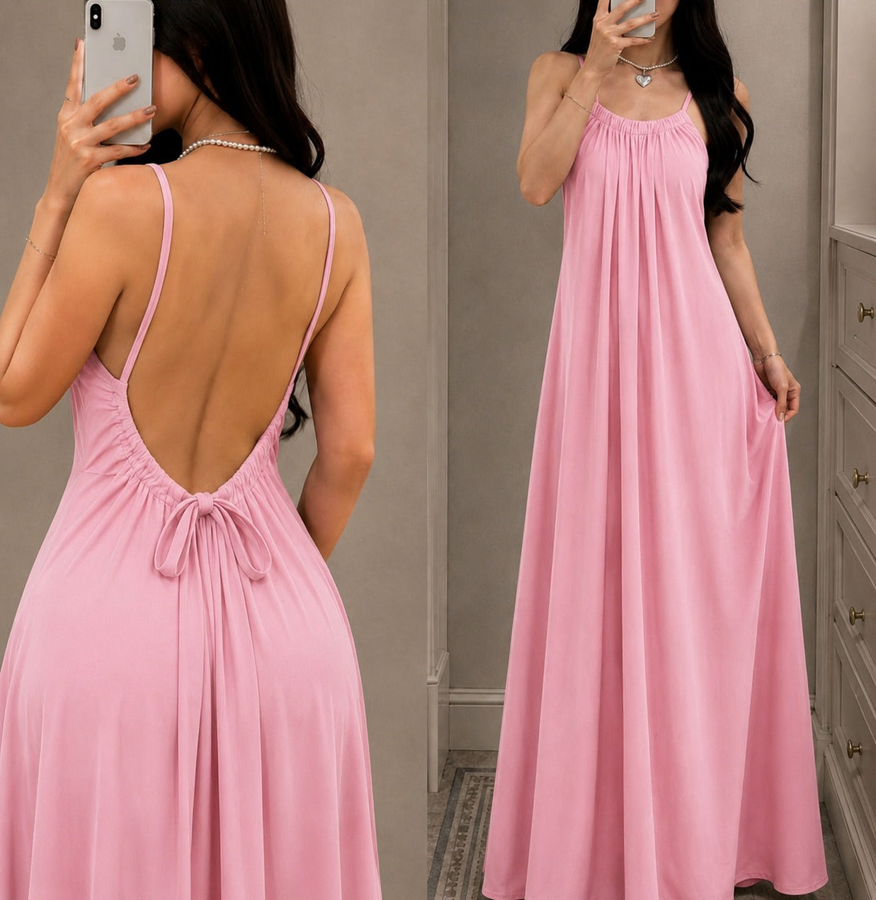 Backless Cami Maxi