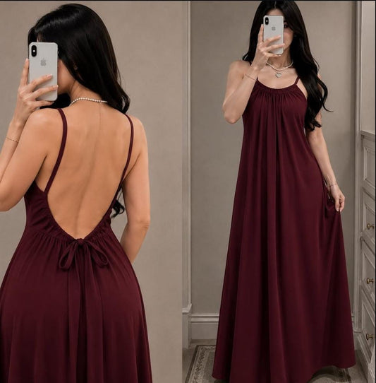 Backless Cami Maxi