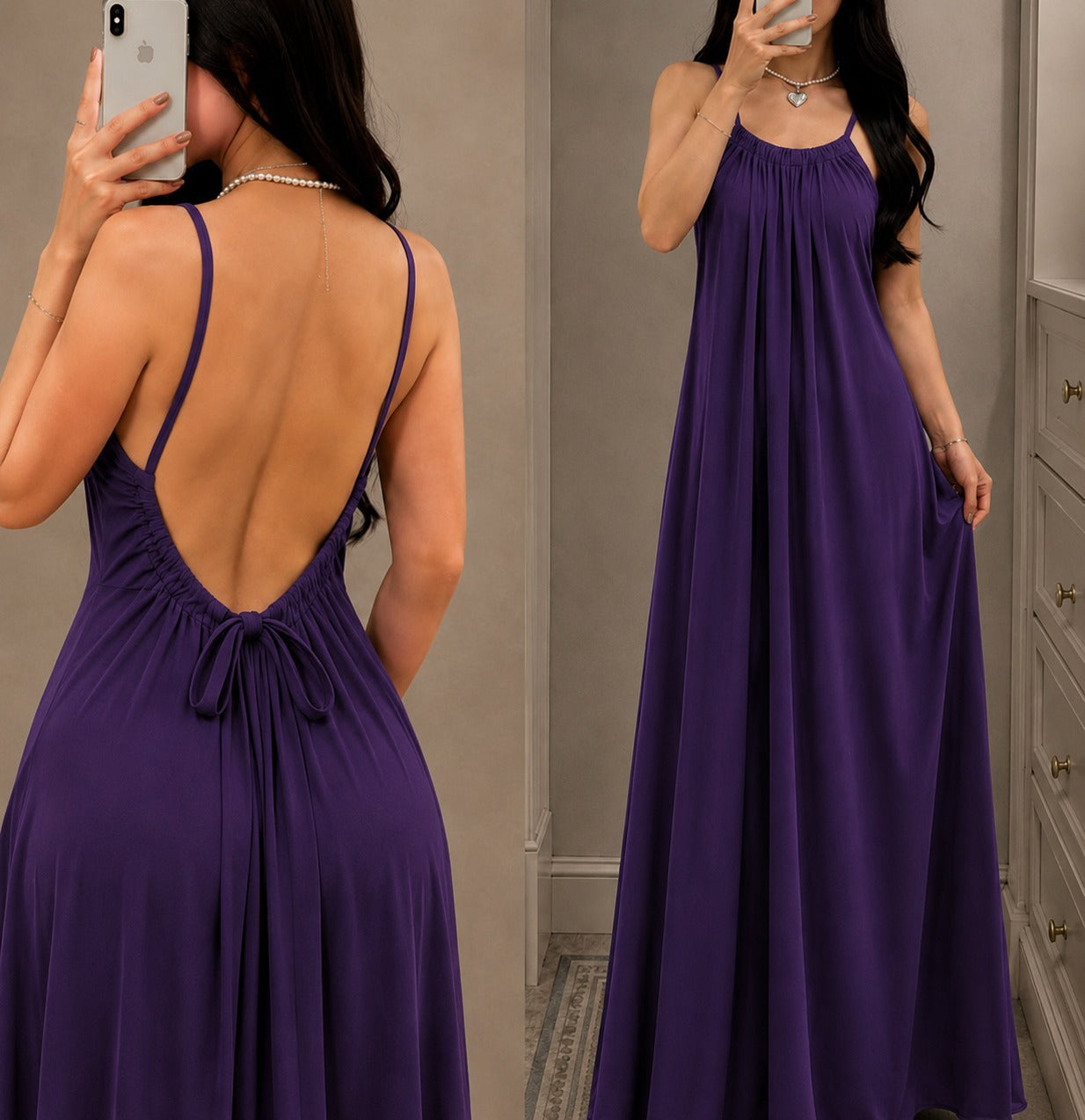 Backless Cami Maxi