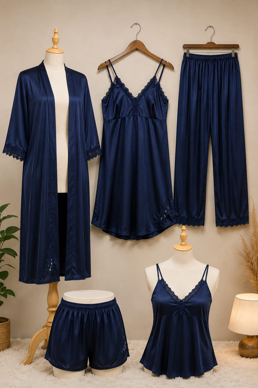 5 Piece Bridal Nighty Set – Art No. 02
